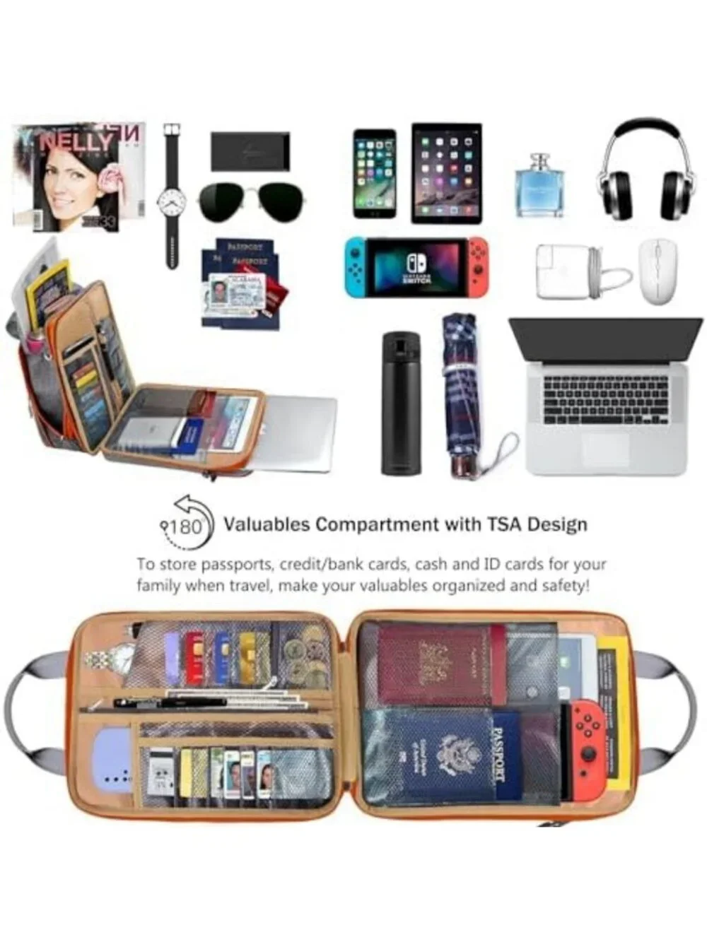 Expandable Laptop Shoulder Bag 12-13